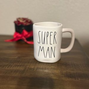 Rae Dunn Mug 🦸🏽”Super Man”
